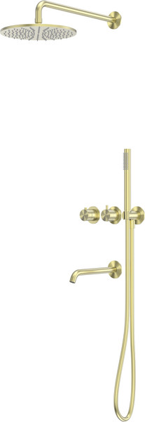 Душевая система со смесителем Abber Wasser Kreis 316 / AF8150BG - фото