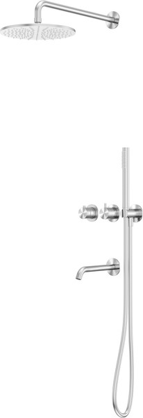 Душевая система со смесителем Abber Wasser Kreis 316 / AF8150BST - фото