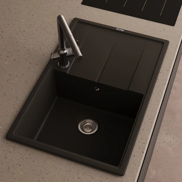 Мойка кухонная Abber Quarz AQ2904B