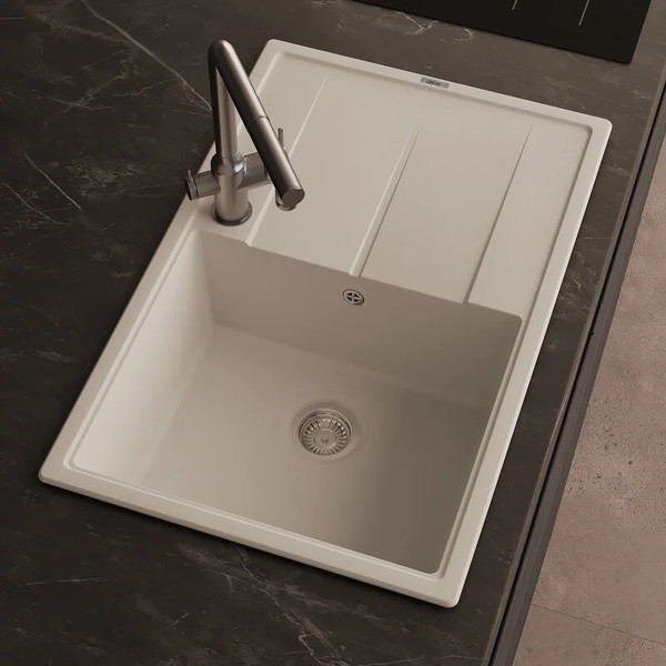 Мойка кухонная Abber Quarz AQ2904W