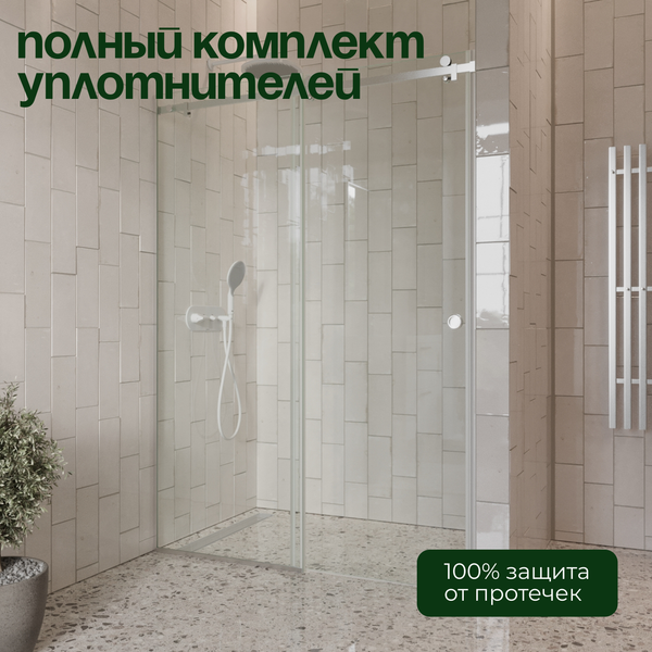 Душевая дверь Benetto BEN_501_SL_C 195x140