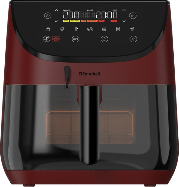 Аэрогриль Rondell RDE-AF888 (бургунди/черный)