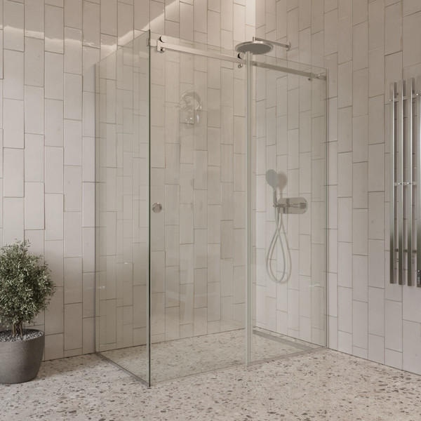 Душевой уголок Benetto BEN_501_SL_C 195x120x80  - фото