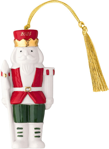 Елочная игрушка Villeroy & Boch Щелкунчик 2025 Christmas Classics / 14-8675-4356 - фото