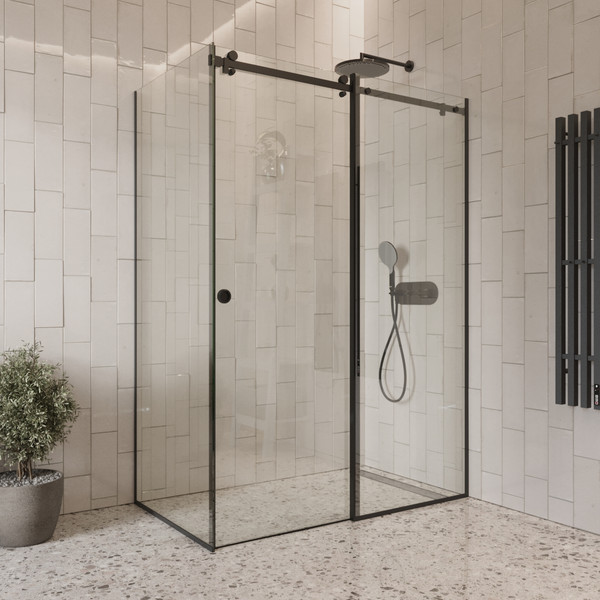 Душевой уголок Benetto BEN_501_BL_C 195x120x90 - фото