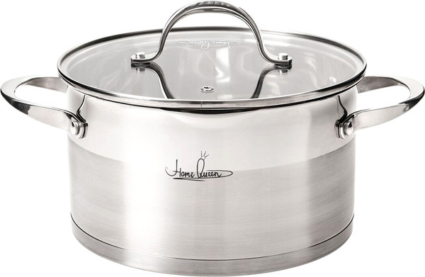 Кастрюля HomeQueen Тандем / 77269 - фото