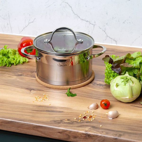 Кастрюля HomeQueen Тандем / 77268