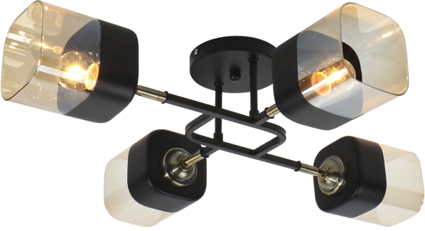 Люстра INhome Aura Teso-4E27ST-BL / 4690612063553 - фото