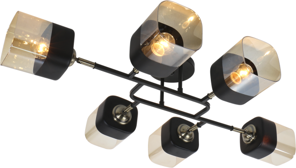 Люстра INhome Aura Teso-6E27ST-BL / 4690612063560 - фото