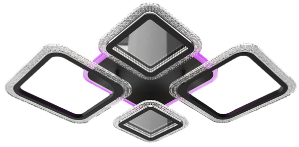 Люстра INhome Elegant Space-120RGB-BL-BG / 4690612062334 - фото