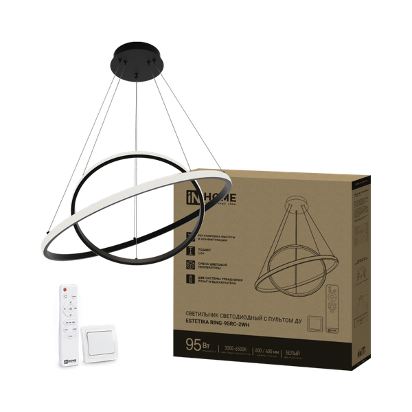 Потолочный светильник INhome Estetika Ring-95RC-2BL / 4690612062501