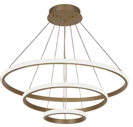 Люстра INhome Estetika Ring-140RC-3GL / 4690612062488 - фото