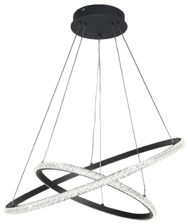 Потолочный светильник INhome Estetika Ring-Mystery-95RC-2BL / 4690612062525 - фото