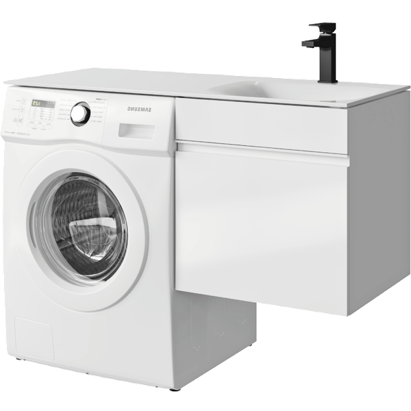 Тумба под умывальник Aqwella под стиральную машину Duet DU01051