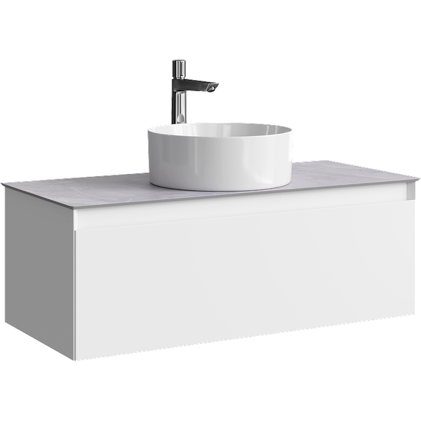 Тумба под умывальник Aqwella Geometria GE01101WM+STG1014X456GS - фото