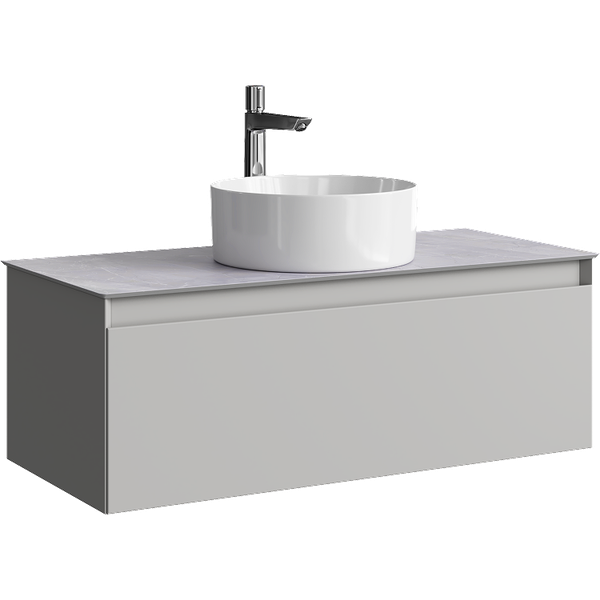 Тумба под умывальник Aqwella Geometria GE01101ST+STG1014X456GS - фото