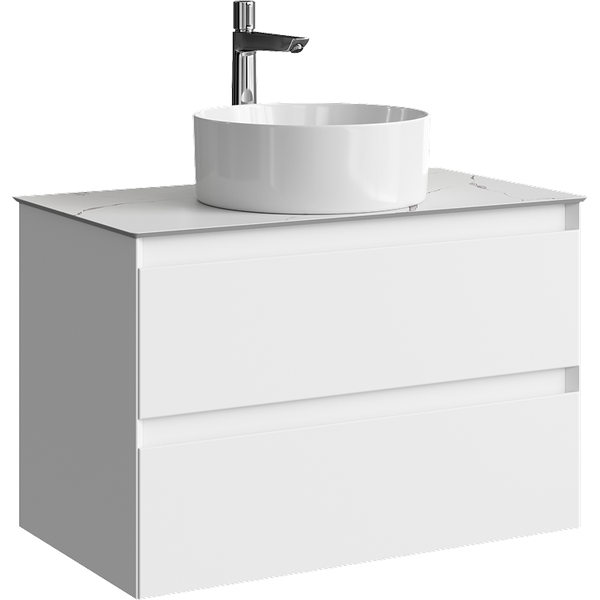 Тумба под умывальник Aqwella Geometria GE01082WM+STG814X476MW - фото