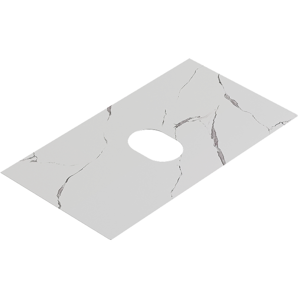 Тумба под умывальник Aqwella Geometria GE01082WM+STG814X476MW