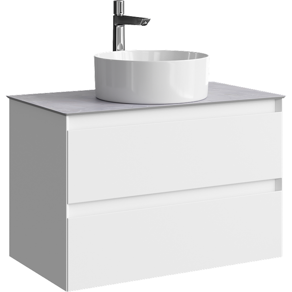 Тумба под умывальник Aqwella Geometria GE01082WM+STG814X476GS - фото