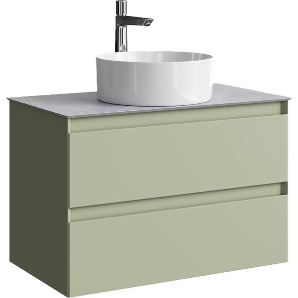 Тумба под умывальник Aqwella Geometria GE01082SH+STG814X476GS - фото