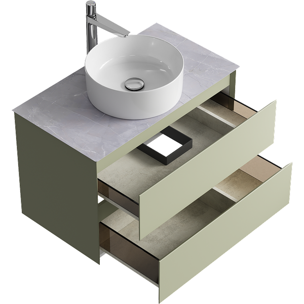 Тумба под умывальник Aqwella Geometria GE01082SH+STG814X476GS