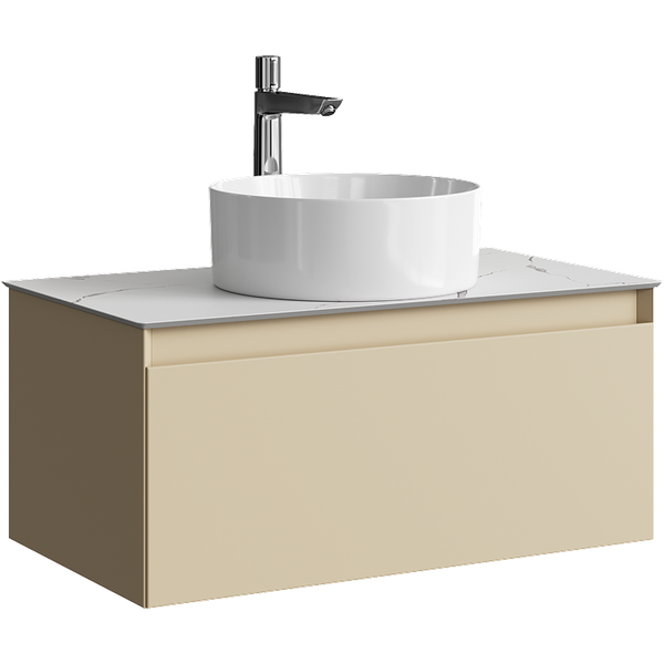 Тумба под умывальник Aqwella Geometria GE01081MD+STG814X476MW - фото