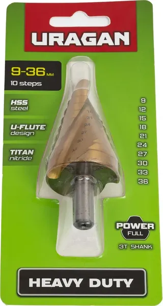 Сверло Uragan 29658-9-36-10 - фото