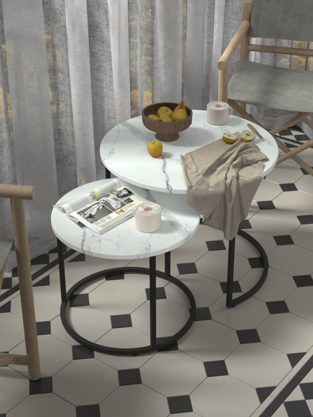 Комплект журнальных столиков Кортекс-мебель Кайзер-01