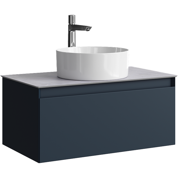 Тумба под умывальник Aqwella Geometria GE01081GRM+STG814X476GS - фото