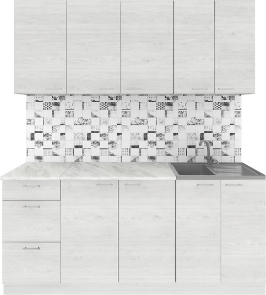 Кухонный гарнитур Агута Альфа 1.8 без столешницы - фото