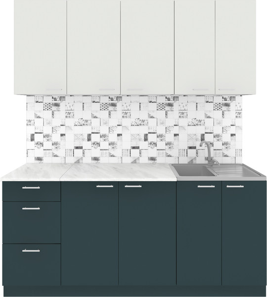 Кухонный гарнитур Агута Альфа 1.8 без столешницы - фото