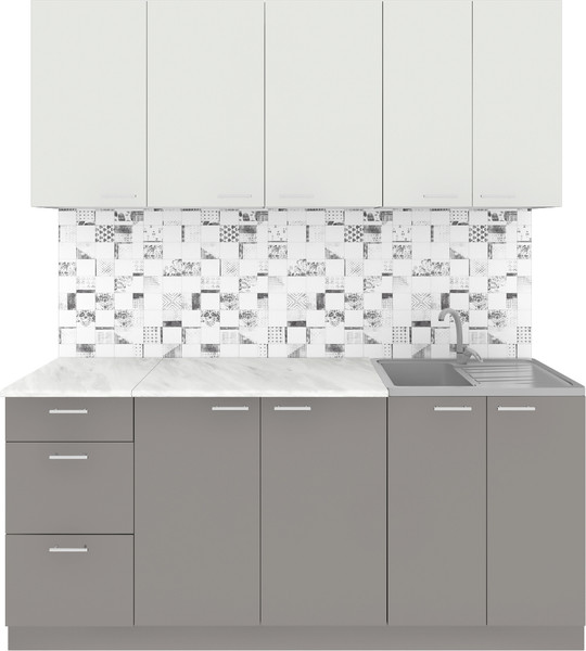 Кухонный гарнитур Агута Альфа 1.8 без столешницы - фото