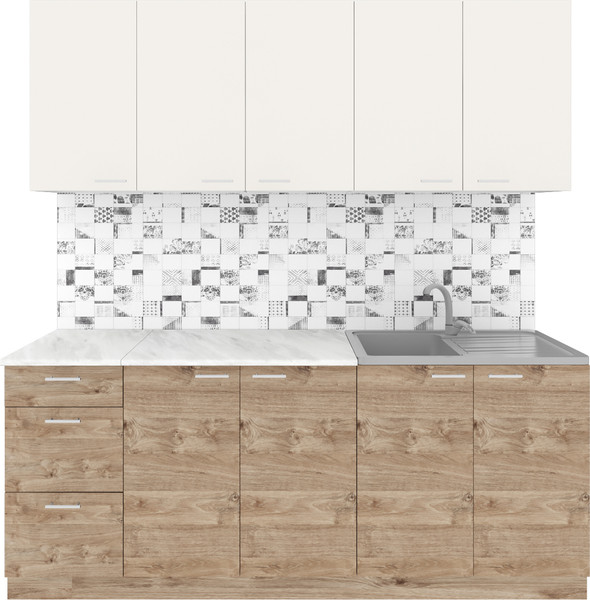 Кухонный гарнитур Агута Альфа 2.0 без столешницы - фото