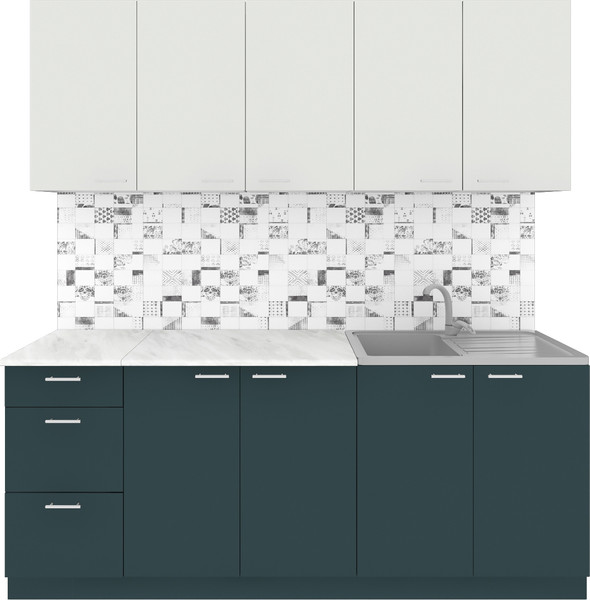 Кухонный гарнитур Агута Альфа 2.0 без столешницы - фото