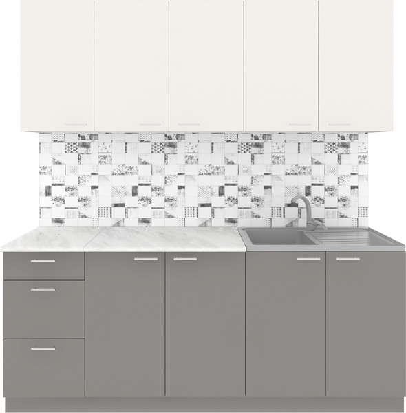 Кухонный гарнитур Агута Альфа 2.0 без столешницы - фото