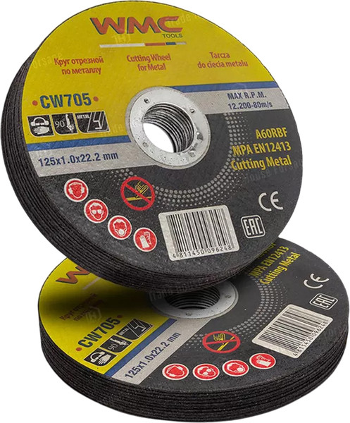 Набор отрезных дисков WMC Tools WMC-CW705 - фото