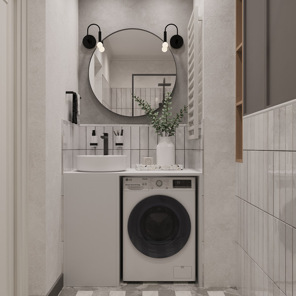 Тумба под умывальник ЗОВ Стамбул Премиум 100 / S100LWP0LWPWMD - фото