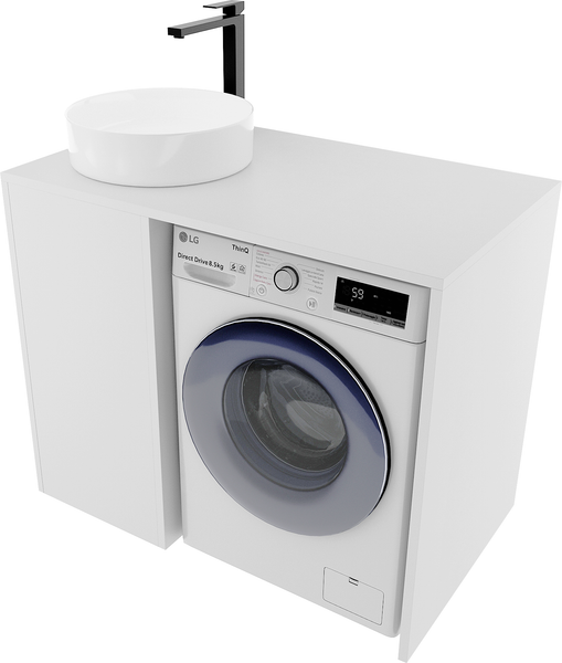 Тумба под умывальник ЗОВ Стамбул Премиум 100 / S100LWP0LWPWMD