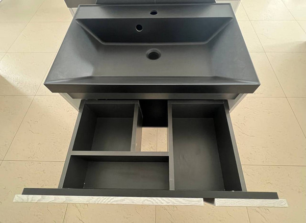 Тумба под умывальник Garda Lazio 80н_700 / 29.80н.700.PVC