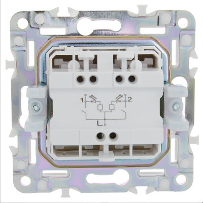 Выключатель IEK Skandy SK-V20-1-10-K98