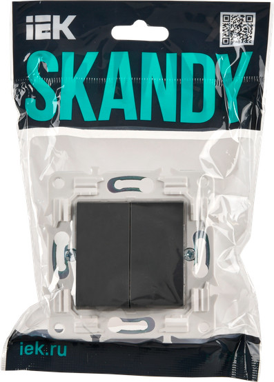 Выключатель IEK Skandy SK-V22-0-10-K48