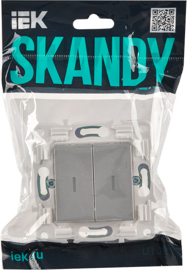 Выключатель IEK Skandy SK-V22-1-10-K23