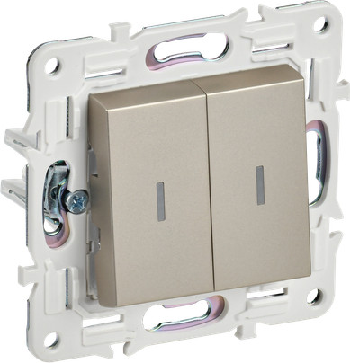 Выключатель IEK Skandy SK-V22-1-10-K37 - фото