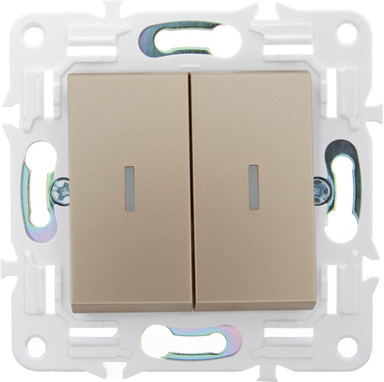 Выключатель IEK Skandy SK-V22-1-10-K98