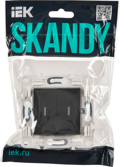 Выключатель IEK Skandy SK-V22-1-10-K48
