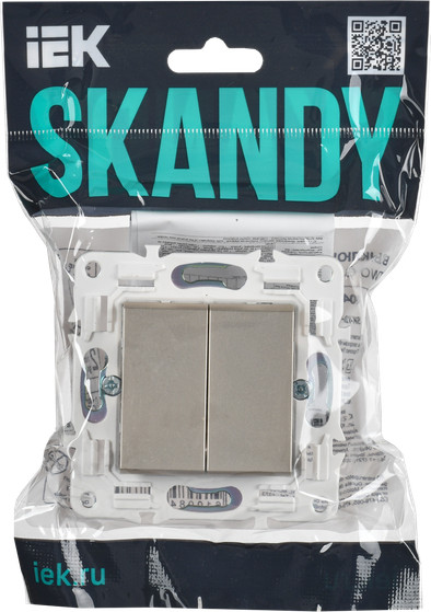 Выключатель IEK Skandy SK-V22-0-10-K37