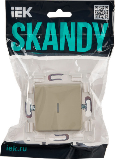 Выключатель IEK Skandy SK-V10-1-10-K10