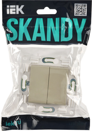 Выключатель IEK Skandy SK-V20-0-10-K10