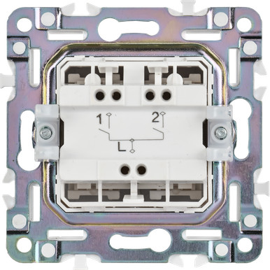Выключатель IEK Skandy SK-V20-0-10-K03