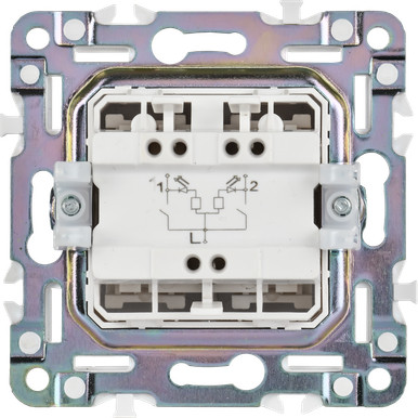 Выключатель IEK Skandy SK-V20-1-10-K03